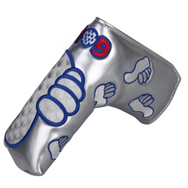 Scotty Cameron Odyssey Compatible Putter Cover with GoodJob Embroidery, Silver