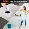 Electric Scrubber Power Cleaning Brush, Cordless Powerful Cleaning Brush for