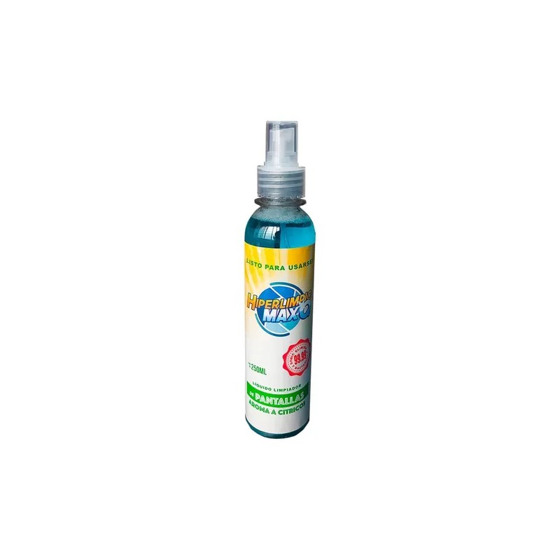 Limpiador De Pantallas Hiperlimpio Max Q 250ml