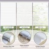LUCKUP Cordless Zebra Blinds Roller Shades for Windows-Dual Layer High
