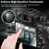 Rieibi 3-Pack Fuji X-H2S/X-H2 Screen Protector + Top Screen Protector