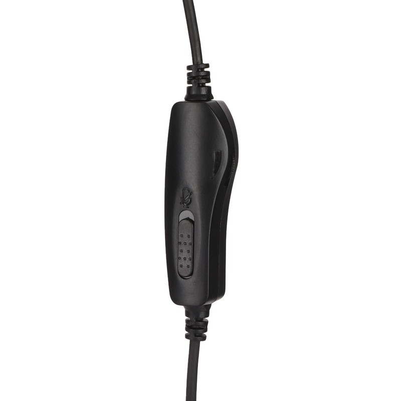 Telephone Headset Clear Comfortable Plug and Play Monaural Traffic Headset