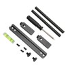 GPU Support Bracket Sliding Base Prevent Slipping Height Adjust Aluminium