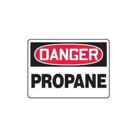 Accuform "Danger Propane" Safety Sign, Accu-Shield™, 7 x 10 Inches (MCHL083XP)