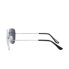 FEISEDY Classic Kids Sunglasses for Boys Girls Pilot Sunglasses Reflective Metal Frame Baby Age 3-16 B2786