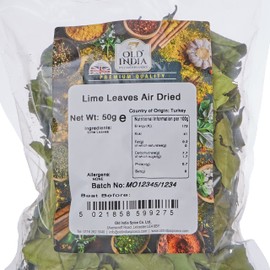 Old India Lime Leaves Air Dried 50g
