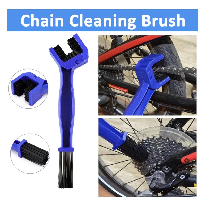 Kit De Cepillos Limpiadores De Cadenas Para Bicicletas Con H