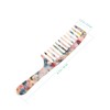 SAFIGLE 2Pcs Wide Tooth Hairdressing Comb Smooth Combs for Home