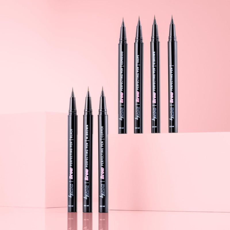 By Caitlyn Collection Brow Gravity Brow Perfecting Pen (Medium Brown)