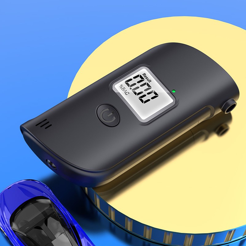 Portable Alcohol Tester Professional High Accuracy Sensitive LCD Digital Display