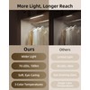 EZVALO Under Cabinet Lighting, 2200mAh Closet Lights with 2 Extra