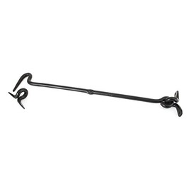 From the Anvil 83772 10" Forged Cabin Hook-Black, Inch