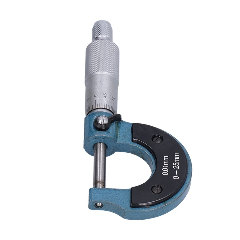 Micrometer gauge, external micrometer 0.01 mm with wrench. Thickness micrometer