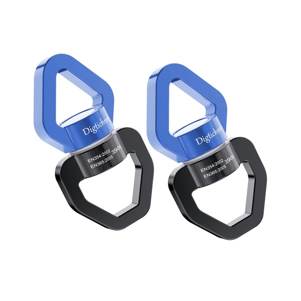 Digtichnny 2 Pack Swing Swivel Heavy Duty, Spinning Swing Swivels,35KN