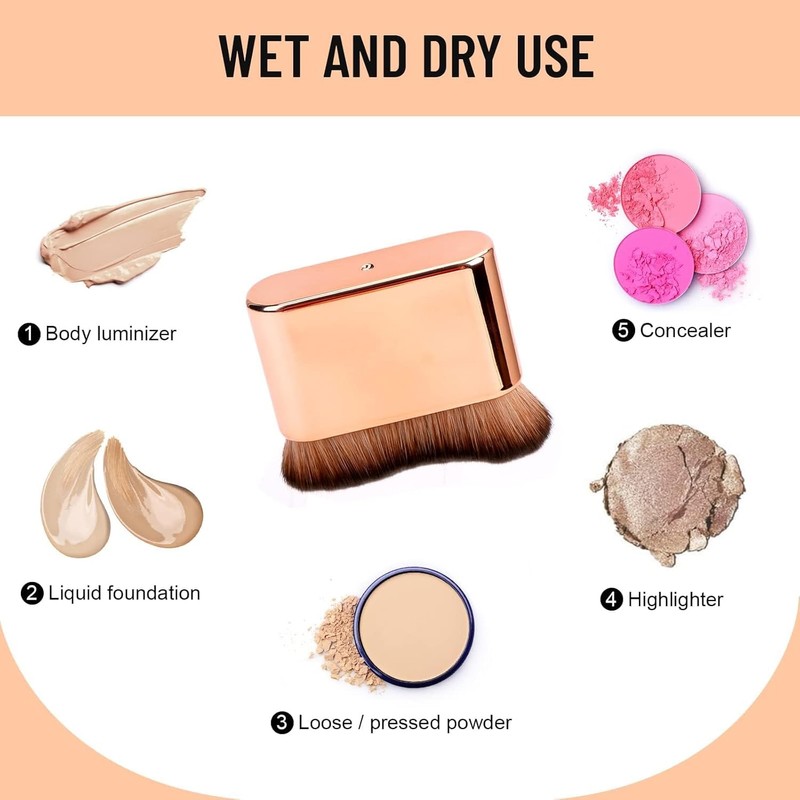 Self Tan Brush, Tanning Brush, Portable And Durability, For Face