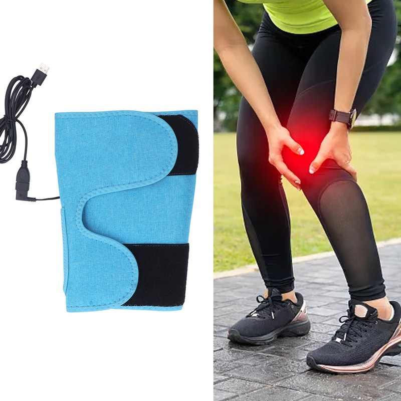 Heated Knee Massager 3 Temp Massage Gears Warm Heating Knee