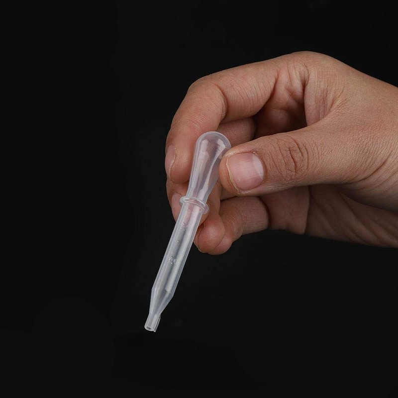 Wifehelper 100pcs 1.5ml Pipetas de Transferencia de plástico Goteros Desechables