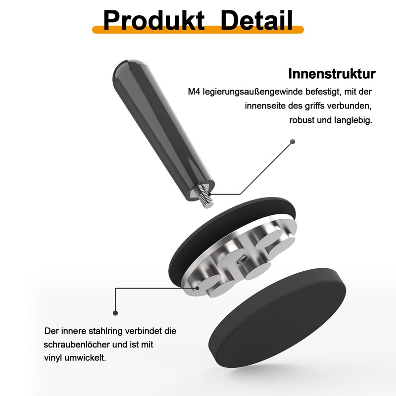 Mounting Magnets, Set of 4 Car Management Magnets, Magnets with