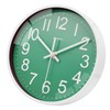 VIKMARI Wall Clock, Small 20 cm, Modern Blue Silent Analogue