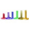 zalati Golf Tees 6pcs Golf Top Holder Stand Rubber for