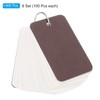 PATIKIL Blank Index Cards with Ring, 600Pcs Blank Flash Card