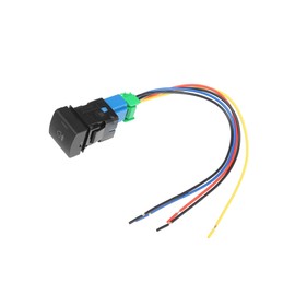 Motoforti 1 Pcs Hole Expansion Port Switch Rear Fog Light Switch for Toyota Long-lasting