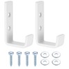 Pack of 2 Wall Hooks, Garage Hooks, Heavy Duty Hooks,