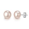 EVER FAITH AAA Quality Handpicked Freshwater Cultured Pearl 925 Sterling