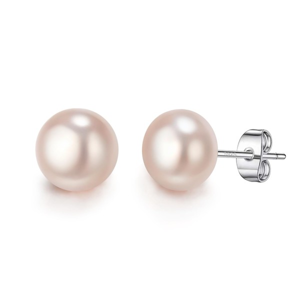 EVER FAITH AAA Quality Handpicked Freshwater Cultured Pearl 925 Sterling
