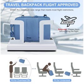 coofay Large Travel Backpack For Women Men Airline Approved Carry On Backpack Flight Approved Waterproof Sports Luggage Backpack Casual Daypack Small Hiking Backpacks