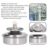 Asixxsix Alcohol Lamp, Lab Alcohol Lamp 100ml Adjustable Portable for