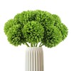 YGbridge Artificial Chrysanthemums Flowers Ball Flowers, 12 Pcs Fake Mums