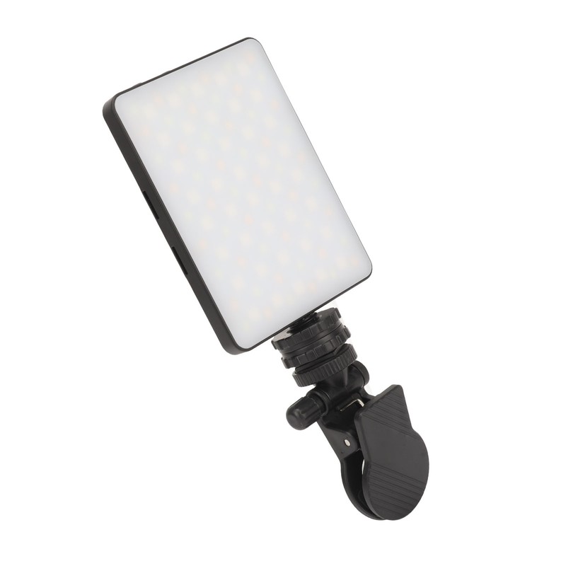 Portable Cell Phone Fill Light LED High Power Rechargeable Clip