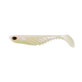 Berkley PowerBait Ripple Shad Fishing Bait, Pearl White, 2in | 5cm, Irresistible Scent & Flavor, Realistic Profile, Unique Swimming Action, Ideal for Bass, Walleye, Pike and more