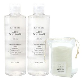 S-Nature Aqua Oasis Toner Set, 1 pc, 600ml / 에스네이처 아쿠아 오아시스 토너 세트, 1개, 600ml
