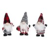 Ganz Home and Garden Christmas Holidays Gnome Mini Figurines/Charms 3-piece