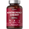 Montmorency Cherry Capsules 3600mg | 200 Count | Tart Cherry