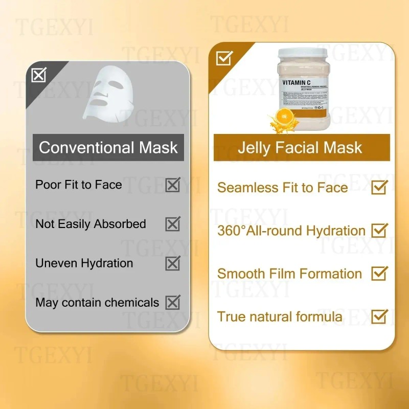 🔥 Jelly mask mascarilla revitalizante todo tipo de piel 650g