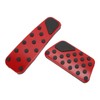2PCS Accelerator Brake Pedals Anti Slip Foot Rest Plate Replacement