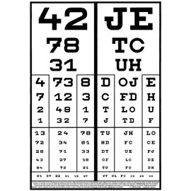 VANLO Rasterbrille 415-JGP quadratischer Raster, schwarz