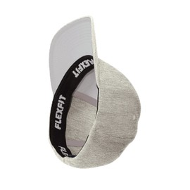 1776 Betsy Ross Flag 13 Star USA Flag Patriotic Flex Baseball Fitted hat - Custom Embroidered 6277/6481 Flex Baseball Fitted hat (L/XL, Heather Grey)