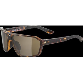 ALPINA Swift Sports Glasses for Adults, Havana Gloss, One Size, 100% UV-A, UVB and UV-C Protection