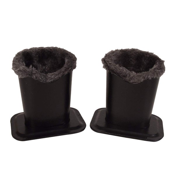 Baitaihem Pack of 2 Plush Lined Eyeglasses Holder Stand Protective