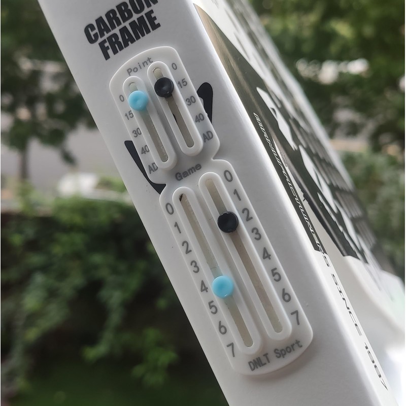 FUMELPRO Score Keeper for Tennis Racket and Padel,Easily Mounted Small