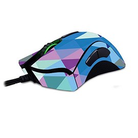 MightySkins Skin Compatible with Razer Deathadder Elite - Purple Kaleidoscope | Protective, Durable, and Unique Vinyl Decal wrap Cover | Easy to Apply, Remove, and Change Styles | Made in The USA
