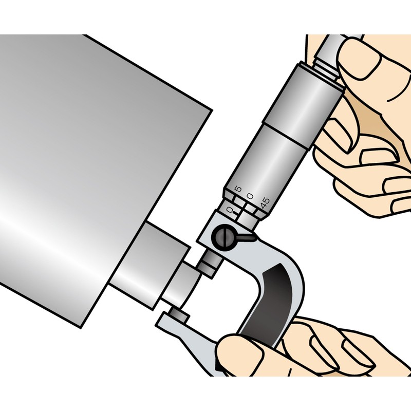 sinwa測定 Micrometer 25 ~ 50 mm 78936