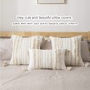 decorUhome Boho Khaki Cushion Covers 45x45cm Set of 2, Decorative