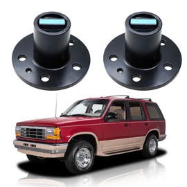 NBWIYQP Locking Hubs (428) Replacement for 83-97 Ranger, 91-94 Explorer, 91-94 Navajo 1994-1997 B2300 B4000, 1994-1996 B3000/ Set of 2