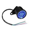 66mm Universal Digital LED Tachometer Speedometer Fuel Gauge Oil Level