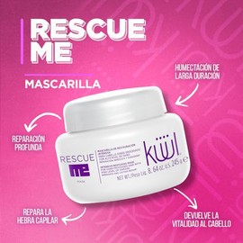 Kl Rescue Me Mask - Mascarilla Reparadora Intensiva para Cabello Daado y Sobreprocesado, 1kg - Tratamiento con Aminocidos para Hidratacin Profunda,...